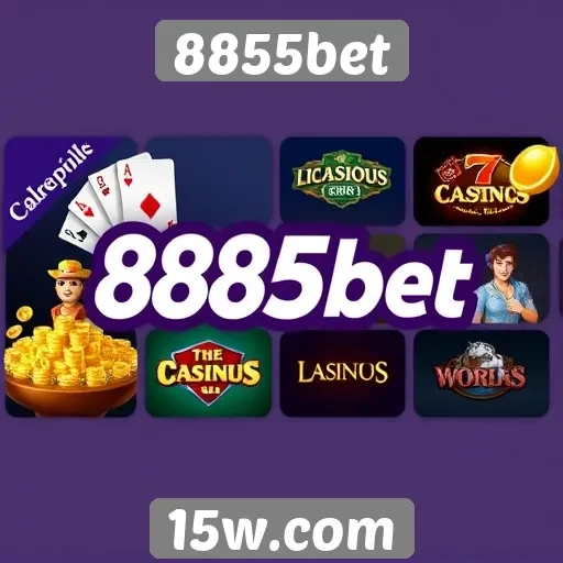 8855bet oferece diversidade em jogos de cassino